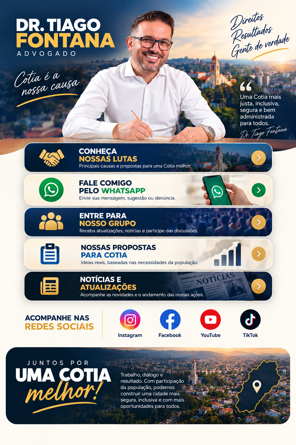 Dr. Tiago Fontana - links oficiais